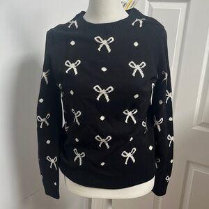 NWT bow sweater